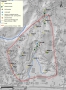 Sensor networks map of the Kostanjek landslide Opservatory.