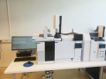 Gas chromatography-mass spectrometry  with triple quadrupole